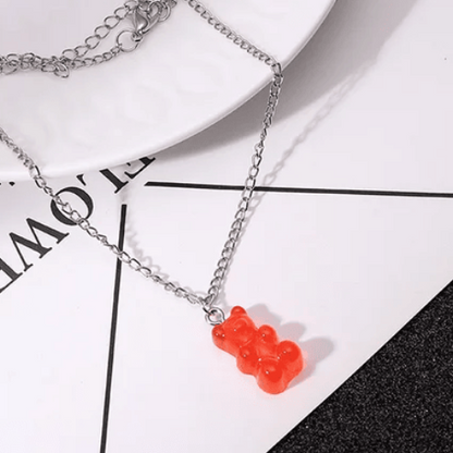 Collier d'Amitié pour 8 rouge