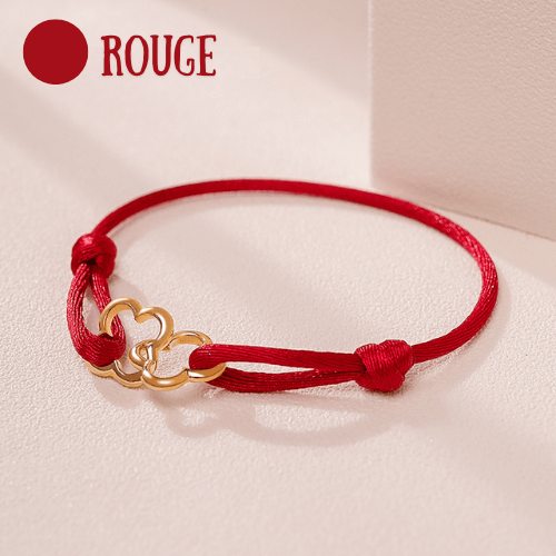 bracelet pour ami de couleur rouge