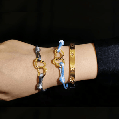 Bracelet d'Amitié BFF porté par un homme