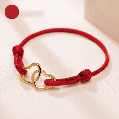 Bracelet d'Amitié BFF rouge