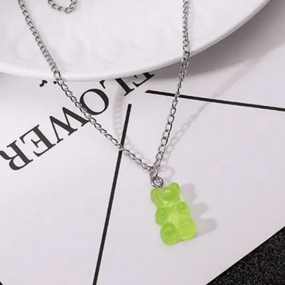 Collier d'Amitié pour 8 vert