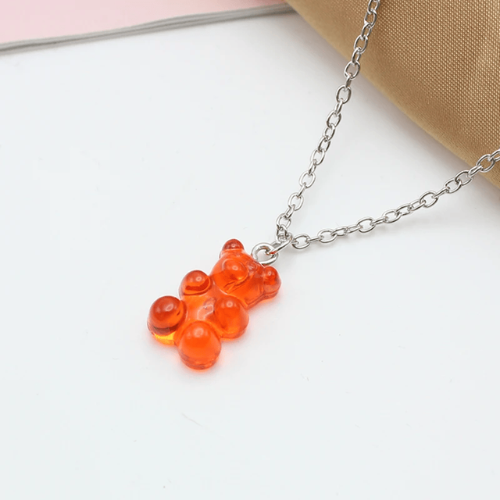 Collier d'Amitié pour 8 de couleur rouge