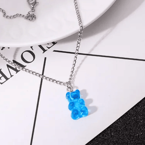 Collier d'Amitié pour 8 bleu