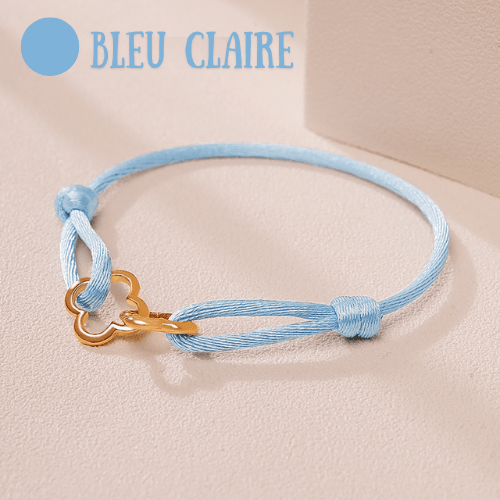 bracelet pour ami de couleur bleu claire