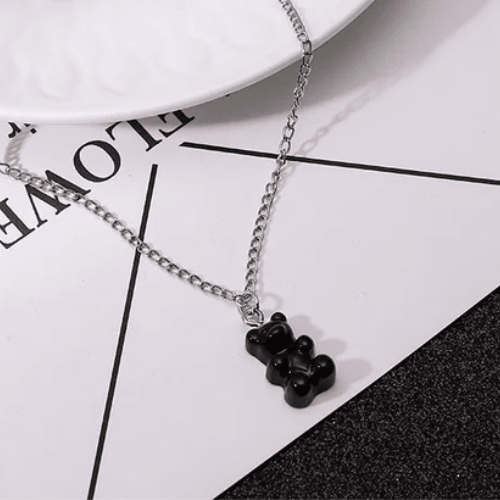 Collier d'Amitié pour 8 noir