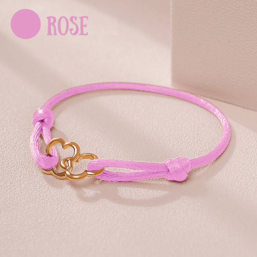 bracelet pour ami de couleur rose