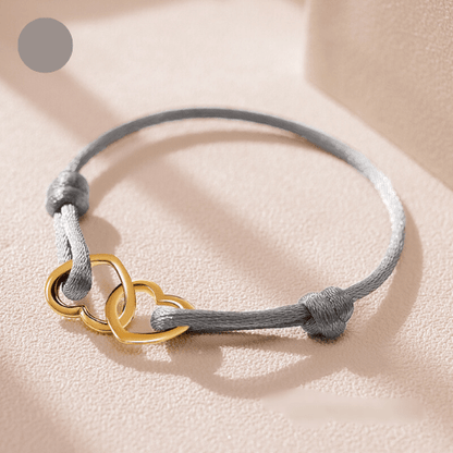 Bracelet d'Amitié BFF gris