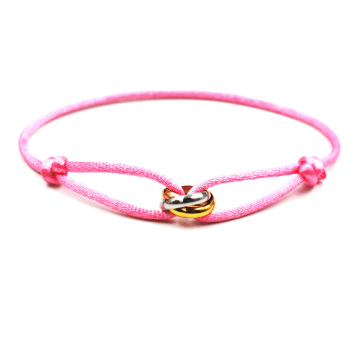 Bracelet Meilleure Amie rose et mix