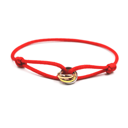 Bracelet Meilleure Amie rouge et mix