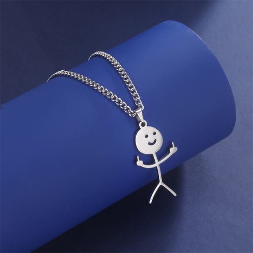 Collier Best Friends pour 2 personne en argent de 45 cm