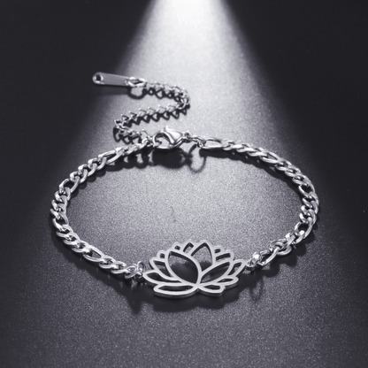 bracelet-fleur-de-lotus-argent