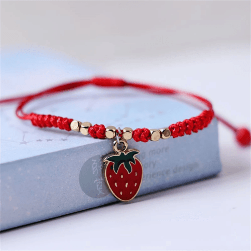 bracelet-meilleure-amie-pour-2-en-forme-de-fraise