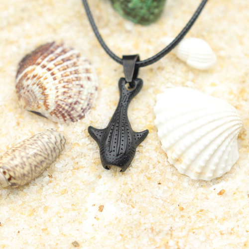 collier-bff-pour-2-animaux-marins-baleine-noir