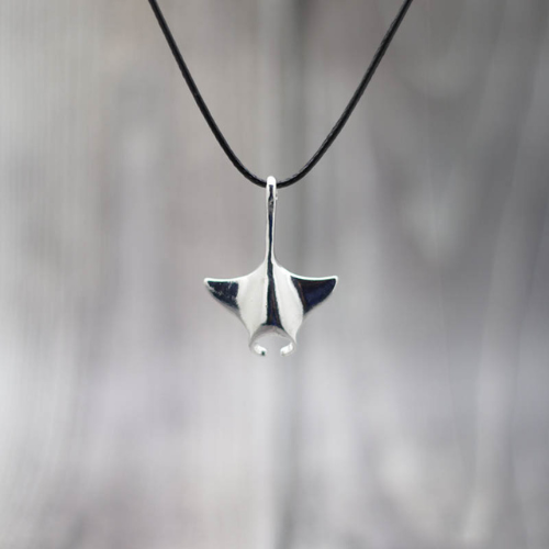 collier-bff-pour-2-animaux-marins-manta-raie-argent