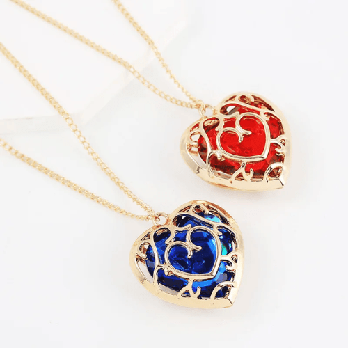 collier-coeur-rouge-et-bleu-doré