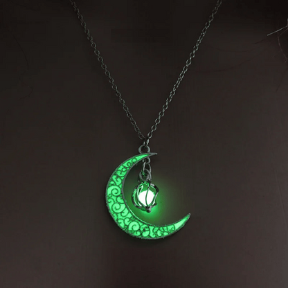 collier-d'amitié-pour-3-lune-brillante-vert