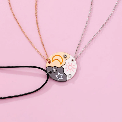 collier-d'amitié-pour-3-lune-soleil-étoile-amis