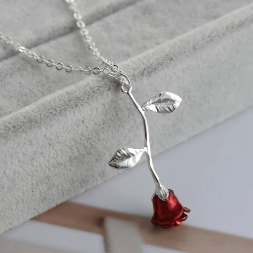 collier-d'amitié-pour-3-rose-rouge-argent