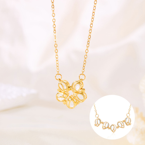 collier-d'amitié-pour-4-fleur-blanc