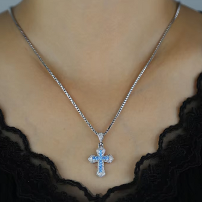 collier-d'amitié-pour-5-croix-bleu