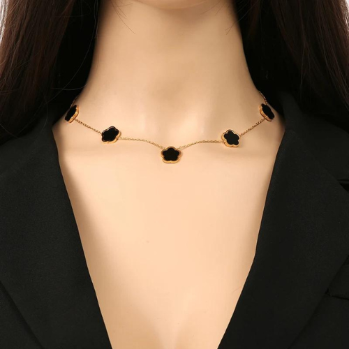 collier-d'amitié-pour-5-trèfle-cadeau