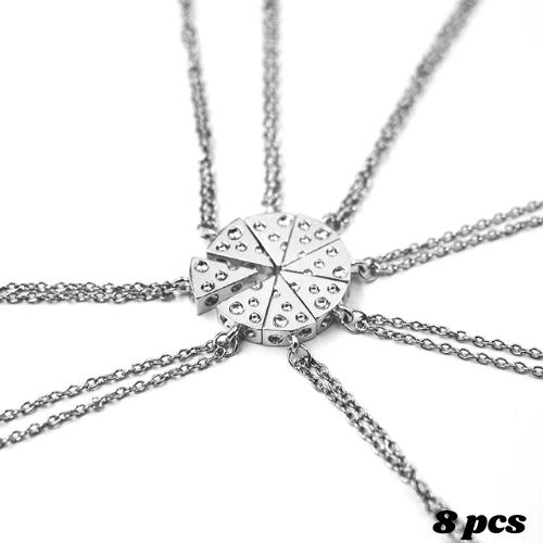 collier-d'amitié-pour-8-fromage-couleur-argent