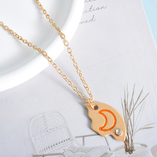 collier-d'amitié-pour-3-lune-soleil-étoile-or