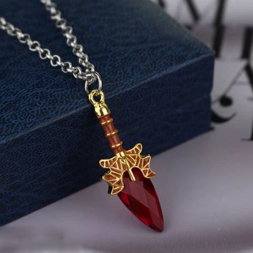 collier-de-l'amitié-pour-3-gemme-rouge