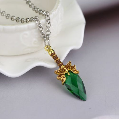 collier-de-l'amitié-pour-3-gemme-vert