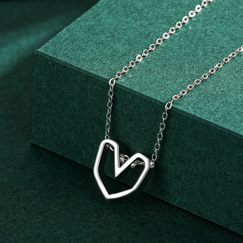 collier-en-coeur-argent