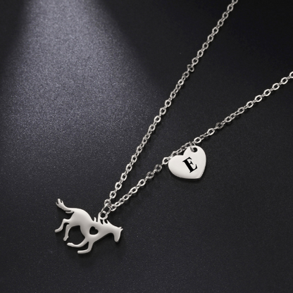 collier-personnalisé-cheval-amitié