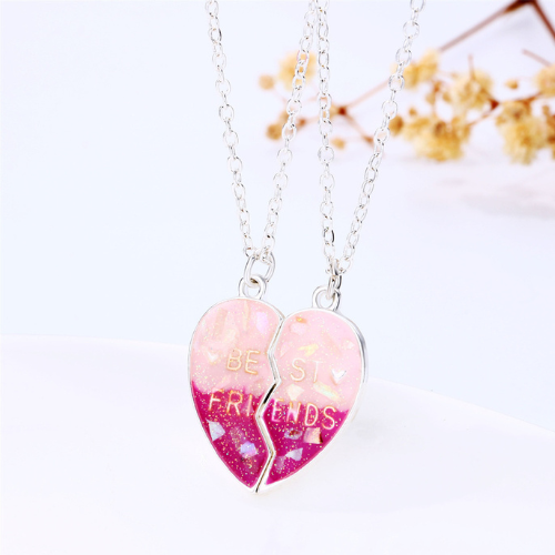 collier-pour-meilleure-amie-coeur