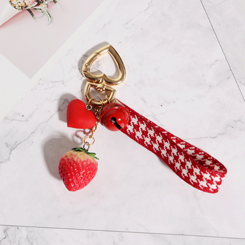 ensemble complet du porte clé fraise 