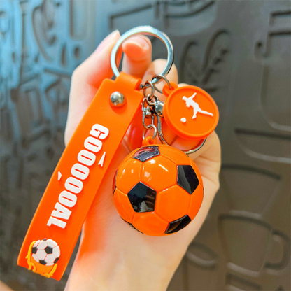 porte-cle-football-orange