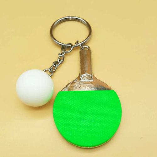 porte-cle-raquette-ping-pong-vert