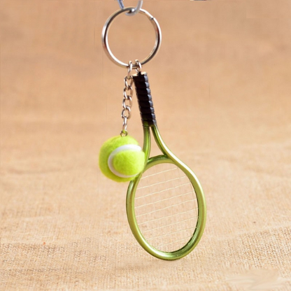 porte-cle-tennis-vert