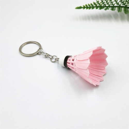 porte-clé-volant-badminton-rose